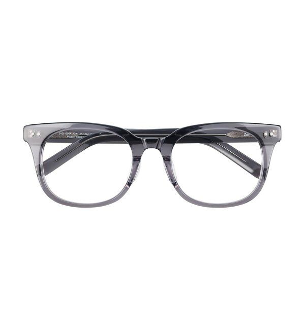  「ウェリントン型 メガネ | 横長 黒縁フレーム 伊達メガネ ユニセックス CLASSIC  レンズ交換券付」|メガネ|