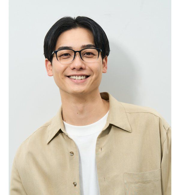  「ウェリントン型 メガネ | チタン 軽量 メタルフレーム 伊達メガネ ユニセックス ビジネス レンズ交換券付」|メガネ|