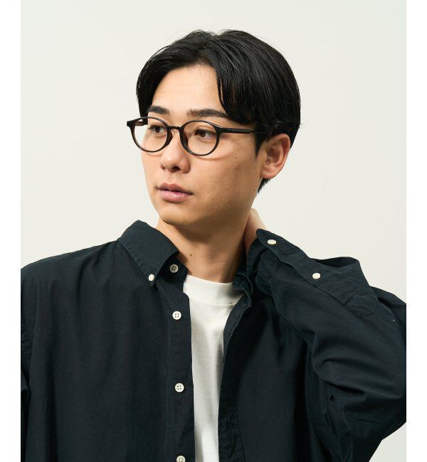  「ボストン型 メガネ | 伊達メガネ ユニセックス CLASSIC  レンズ交換券付」|メガネ|