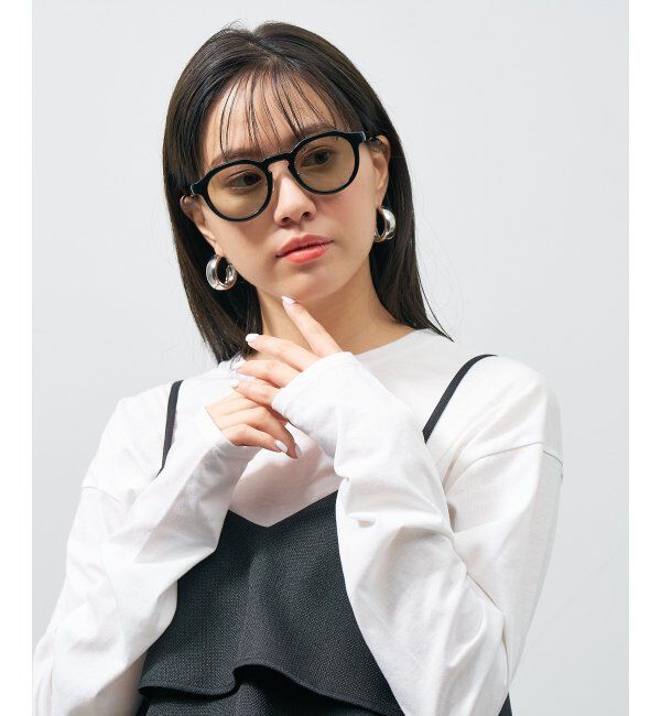  「ボストン型 サングラス｜UNITED ARROWS クラウンパント UVカット 紫外線対策 ユナイテッドアローズ」|サングラス|