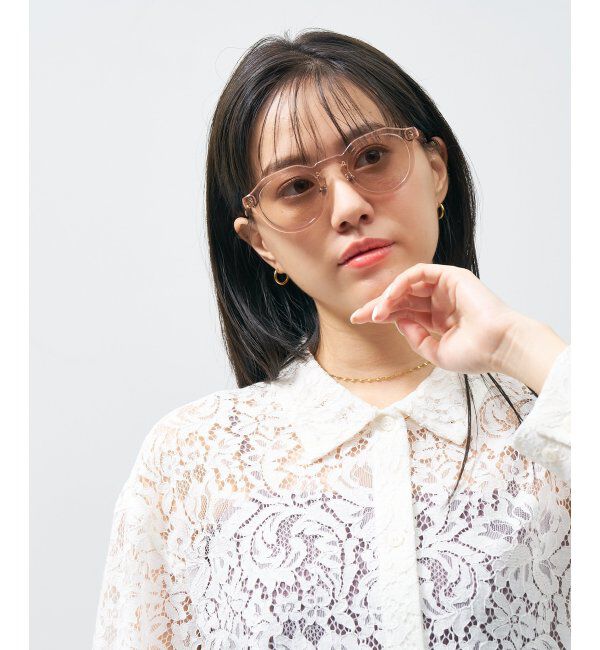  「ボストン型 サングラス｜UNITED ARROWS クラウンパント UVカット 紫外線対策 ユナイテッドアローズ」|サングラス|