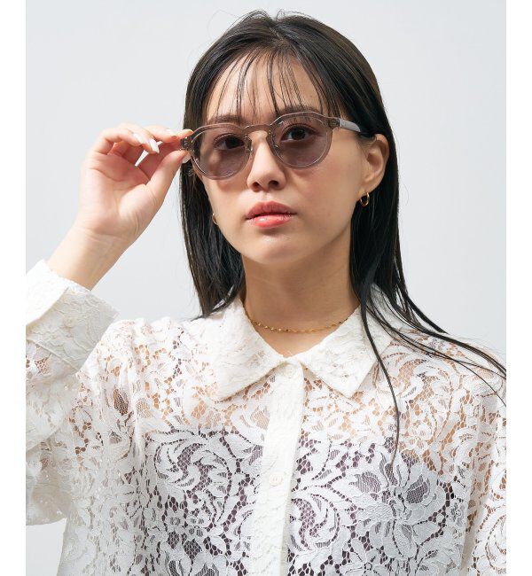  「ボストン型 サングラス｜UNITED ARROWS クラウンパント UVカット 紫外線対策 ユナイテッドアローズ」|サングラス|