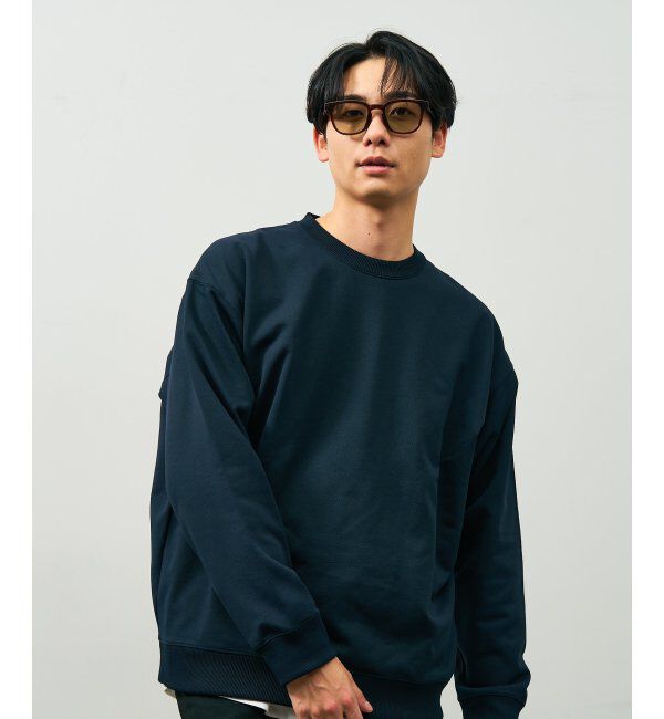  「ウェリントン型 折りたたみ式 サングラス | 専用ケース付 カラーレンズ 太縁フレーム 紫外線防止 UVカット」|サングラス|