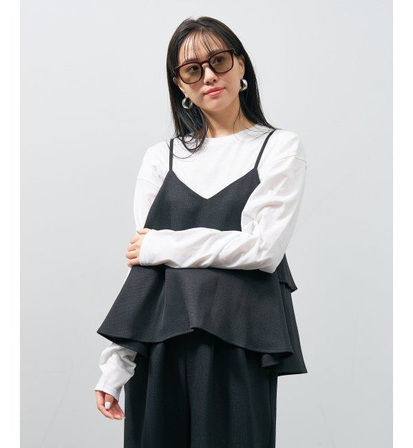  「ウェリントン型 折りたたみ式 サングラス | 専用ケース付 カラーレンズ 太縁フレーム 紫外線防止 UVカット」|サングラス|