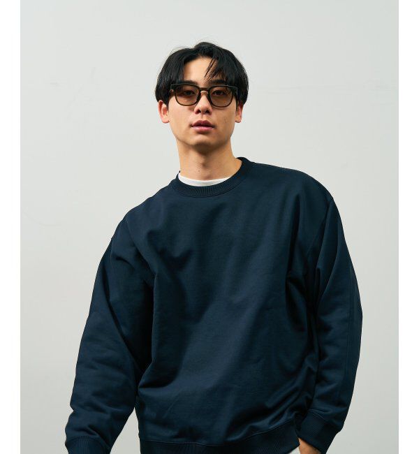  「ウェリントン型 折りたたみ式 サングラス | 専用ケース付 カラーレンズ 太縁フレーム 紫外線防止 UVカット」|サングラス|