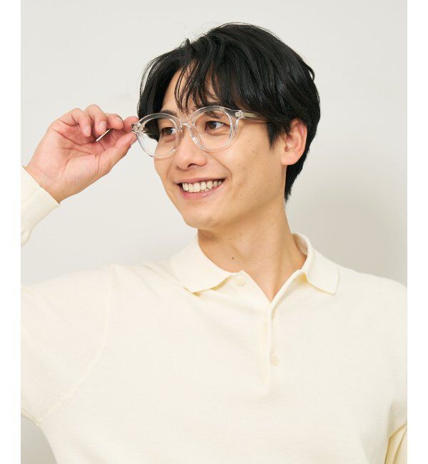  「ボストン型 メガネ | 軽量｜太縁｜黒縁｜大きめサイズ｜伊達メガネ｜ユニセックス レンズ交換券付」|メガネ|