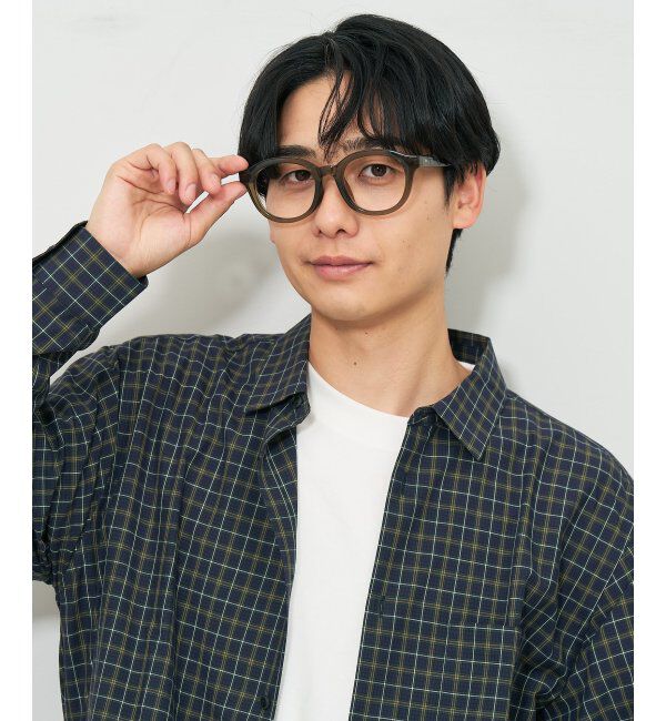  「ボストン型 メガネ | 軽量｜太縁｜黒縁｜大きめサイズ｜伊達メガネ｜ユニセックス レンズ交換券付」|メガネ|