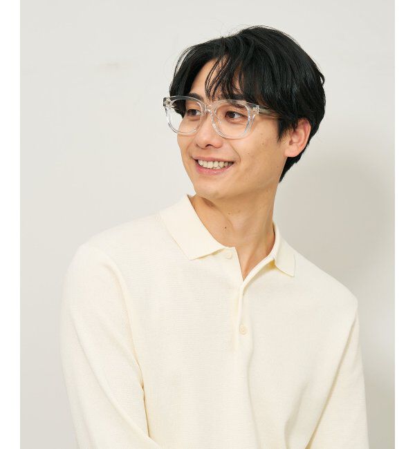  「ウェリントン型 メガネ | 軽量｜太縁｜黒縁｜大きめサイズ｜伊達メガネ｜ユニセックス レンズ交換券付」|メガネ|