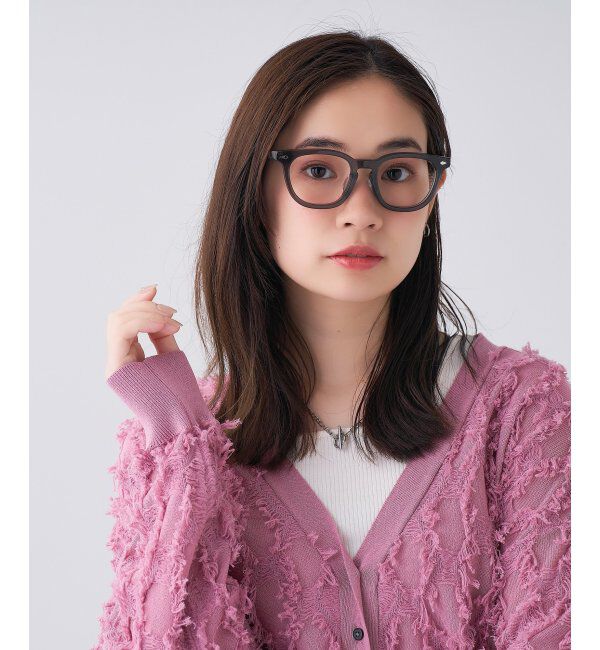  「 ウェリントン型 メガネ | 黒縁フレーム 伊達めがね 度付きユニセックス 読書  CLASSIC  レンズ交換券付」|メガネ|