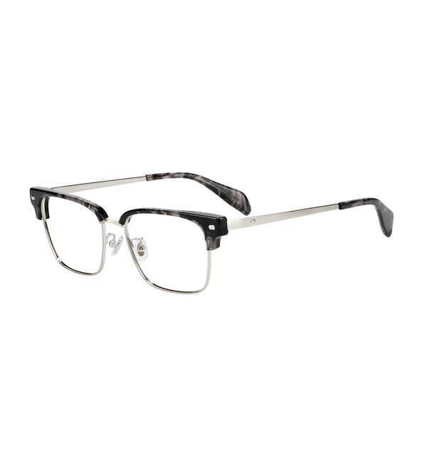  「ウェリントン型 メガネ | サーモント｜ブロー｜伊達メガネ 度付きメガネ｜ 黒  レンズ交換券付」|メガネ|