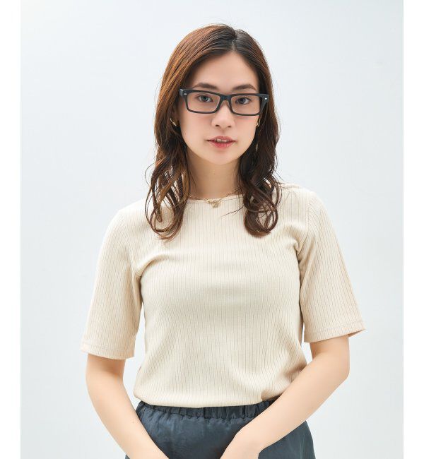  「ウェリントン型 メガネ | 太縁 黒縁フレーム｜伊達メガネ 度付きメガネ｜ユニセックス 黒  レンズ交換券付」|メガネ|