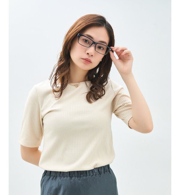  「ウェリントン型 メガネ | 太縁 黒縁フレーム｜伊達メガネ 度付きメガネ｜ユニセックス 黒  レンズ交換券付」|メガネ|