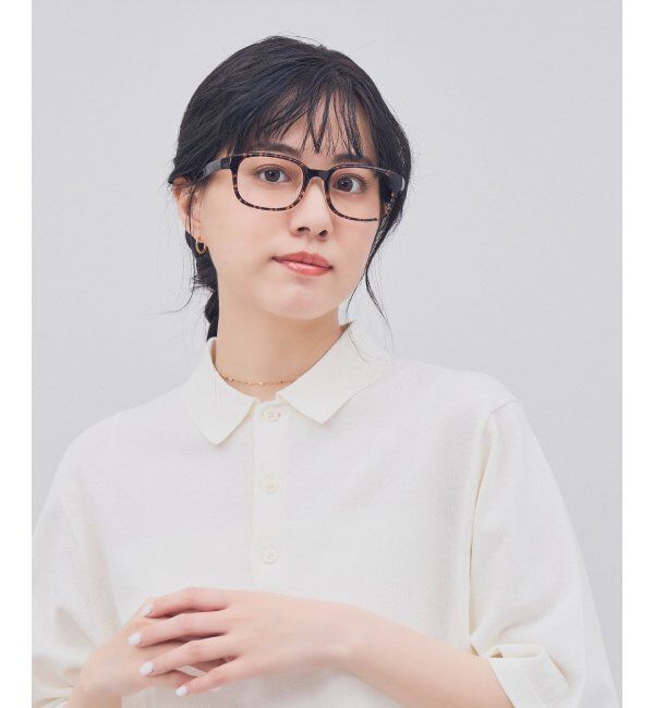  「ウェリントン型 メガネ 軽量 ズレ落ち防止 鼻パッド ユニセックス 伊達メガネ レンズ交換券付」|メガネ|