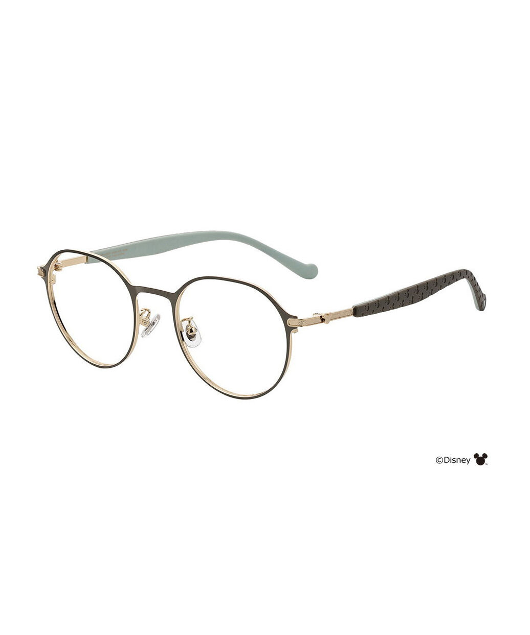  「Disney Collection created by Zoff &rdquo;PASTEL&rdquo; ミッキーマウス メガネ くすみパステルカラー ﾚﾝｽﾞ交換券付」|メガネ|