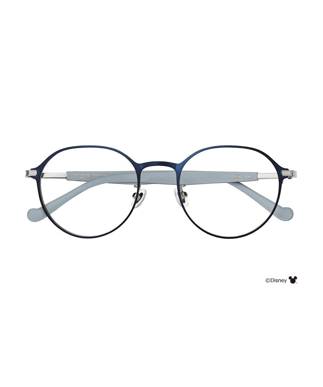  「Disney Collection created by Zoff &rdquo;PASTEL&rdquo; ミッキーマウス メガネ くすみパステルカラー ﾚﾝｽﾞ交換券付」|メガネ|