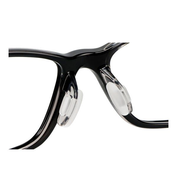  「スクエア型 メガネ【SNAP GRIP搭載】 スポーツ 運動用｜ズレ落ち防止｜伊達メガネ  レンズ交換券付」|メガネ|