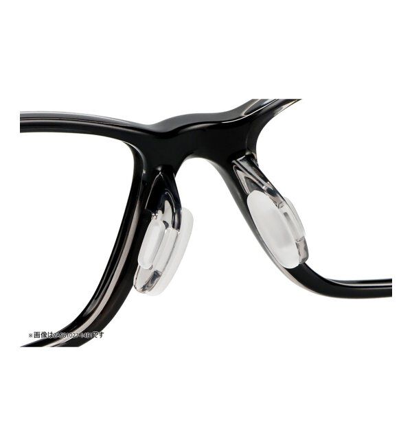  「スクエア型 メガネ【SNAP GRIP搭載】 スポーツ 運動用｜ズレ落ち防止｜伊達メガネ  レンズ交換券付」|メガネ|