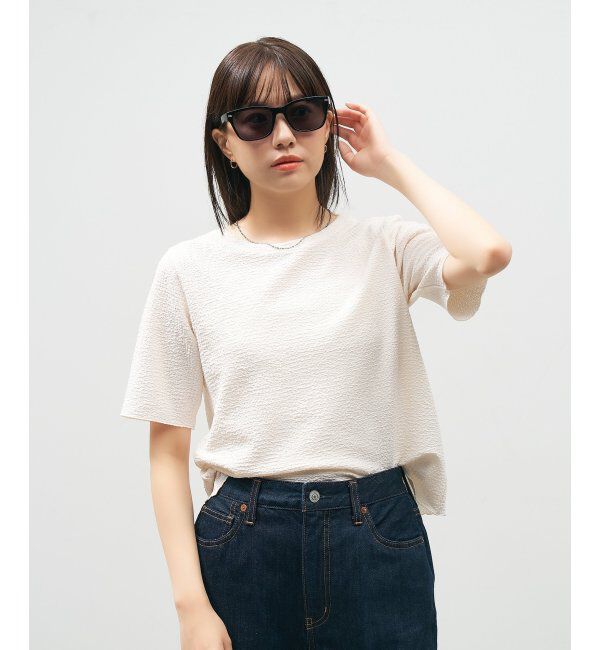  「Zoff｜STUDIO SEVEN｜ウェリントン型 サングラス 【CLAP CLICK搭載】 カラーレンズ｜紫外線防止 UVカット」|サングラス|