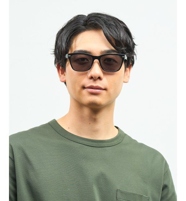  「Zoff｜STUDIO SEVEN｜ウェリントン型 サングラス 【CLAP CLICK搭載】 カラーレンズ｜紫外線防止 UVカット」|サングラス|