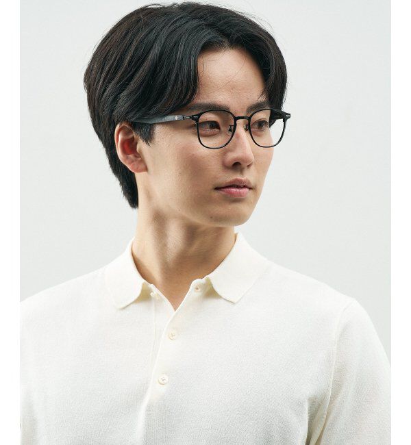  「Zoff｜STUDIO SEVEN｜メガネ スタジオセブン メタル｜伊達メガネ 度付きメガネ レンズ交換券付」|メガネ|