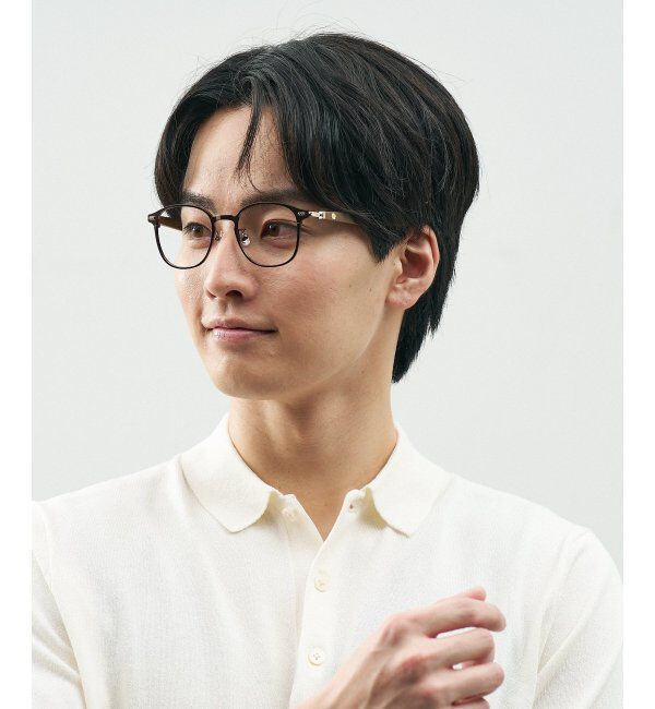  「Zoff｜STUDIO SEVEN｜メガネ スタジオセブン メタル｜伊達メガネ 度付きメガネ レンズ交換券付」|メガネ|