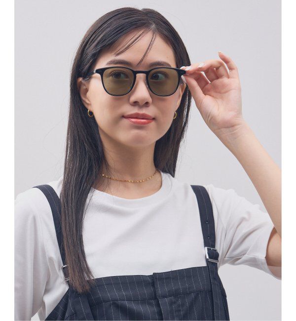  「Zoff｜JOURNAL STANDARD relume ウェリントン型 サングラス 紫外線防止 UVカット｜ジャーナルスタンダード」|サングラス|ブラック