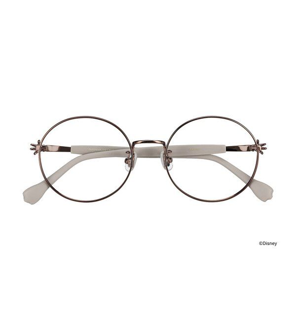  「Zoff｜Mickey & Friends Hands｜メガネ（ドナルドダック モデル） ディズニー｜ レンズ交換券付」|メガネ|薄ブラウン