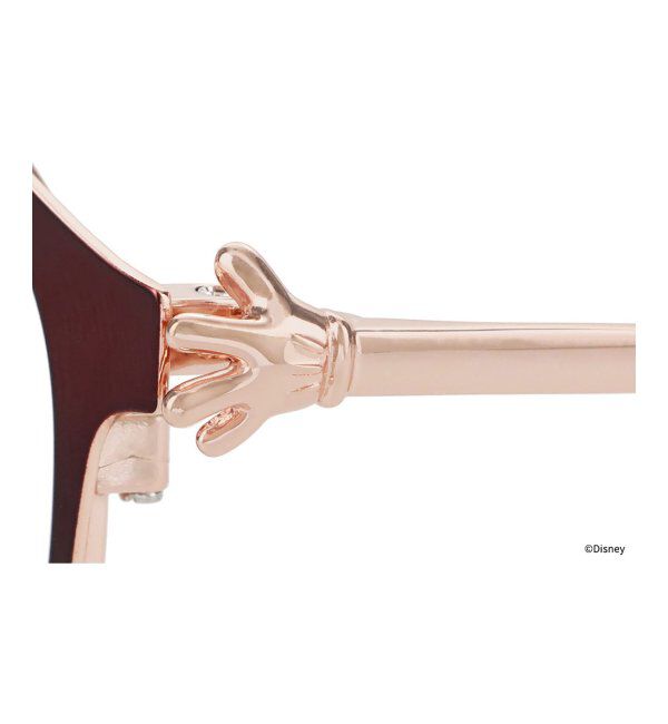  「Zoff｜Mickey & Friends Hands｜メガネ（ミッキーマウス モデル） ディズニー｜ レンズ交換券付」|メガネ|