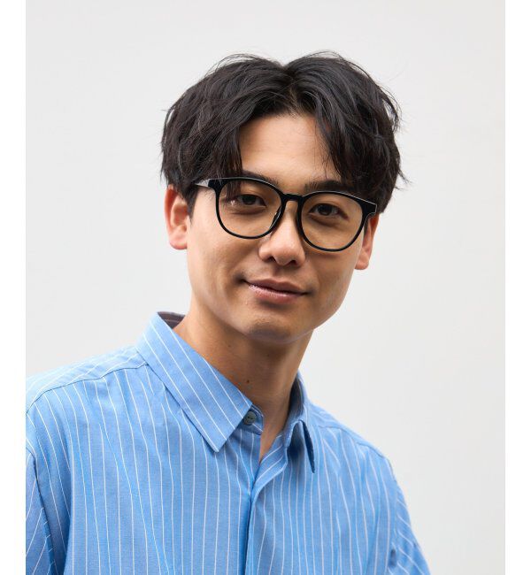  「SUNCUTGlasses/UV100%CUT クリアレンズサングラス クリアUV100%  ビッグシェイプ  紫外線対策__UVカット」|サングラス|