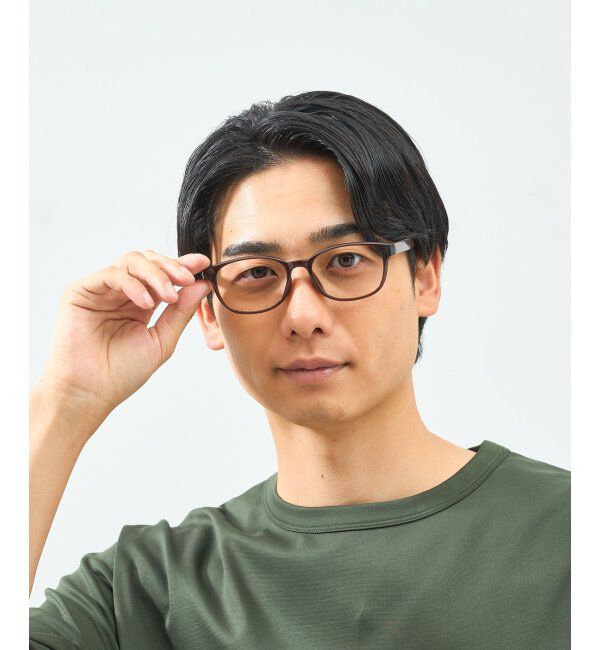  「Zoff｜はぴだんぶい ウェリントン型 メガネ｜伊達・度付きメガネ｜グッズ   レンズ交換券付」|メガネ|