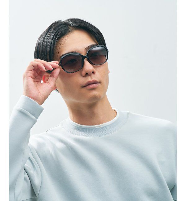  「ウェリントン型 サングラス ラバーテンプル ズレ落ち防止 ｜ カラーレンズ ｜ 紫外線対策 UVカット  」|サングラス|