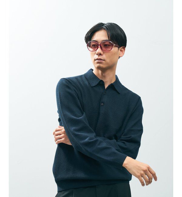  「ウェリントン型 サングラス ラバーテンプル ズレ落ち防止 ｜ カラーレンズ ｜ 紫外線対策 UVカット  」|サングラス|