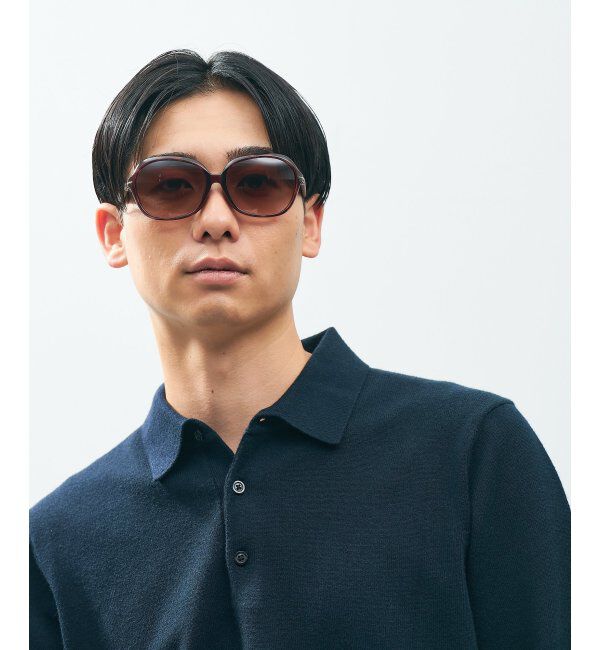  「ウェリントン型 サングラス ラバーテンプル ズレ落ち防止 ｜ カラーレンズ ｜ 紫外線対策 UVカット  」|サングラス|