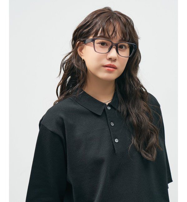  「ウェリントン型 メガネ 太縁フレーム | 軽量 | 伊達・ 度付きメガネ｜ ユニセックス   レンズ交換券付」|メガネ|