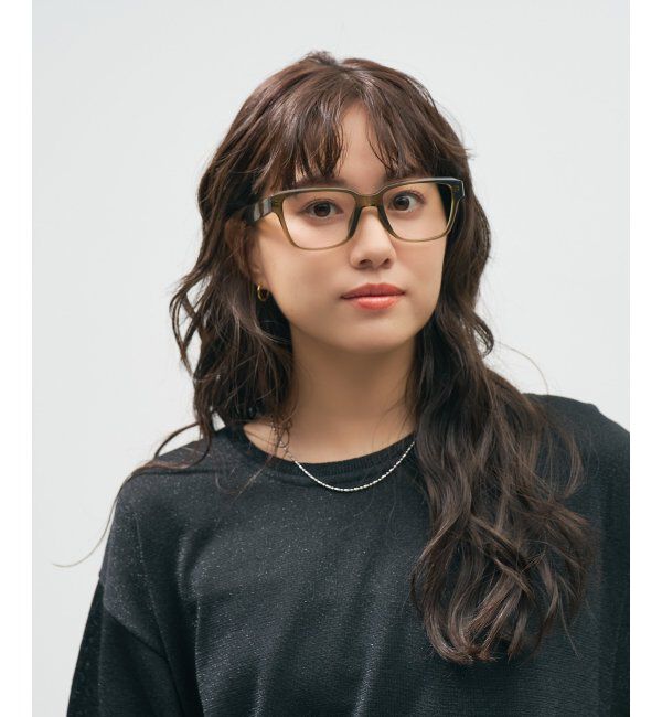  「ウェリントン型 メガネ 太縁フレーム | 軽量 | 伊達・ 度付きメガネ｜ ユニセックス   レンズ交換券付」|メガネ|