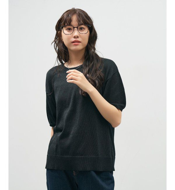  「ウェリントン型 メガネ｜ 軽量 柔軟性｜伊達メガネ 度付きメガネ｜Zoff｜SMART Skinny   レンズ交換券付」|メガネ|茶系デミ