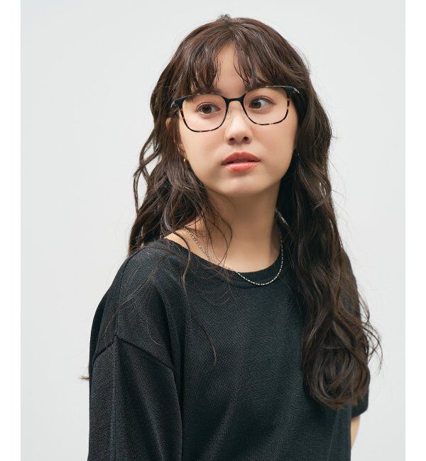  「ウェリントン型 メガネ｜ 軽量 柔軟性｜伊達メガネ 度付きメガネ｜Zoff｜SMART Skinny   レンズ交換券付」|メガネ|