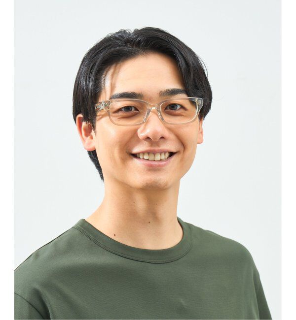  「Zoff｜takashi kumagai ウェリントン型 メガネ 横長フレーム｜伊達メガネ 度付きメガネ  レンズ交換券付」|メガネ|