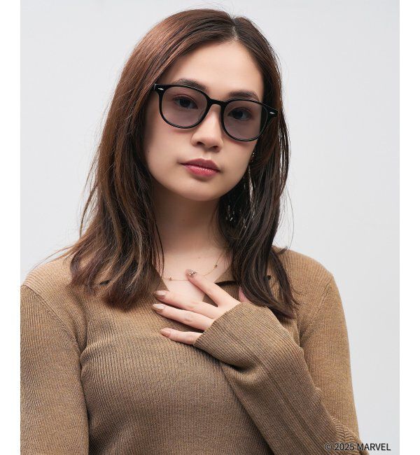  「MARVEL COLLECTION デッドプール & ウルヴァリン  ウェリントン型 サングラス | 紫外線対策 UVカット  」|サングラス|