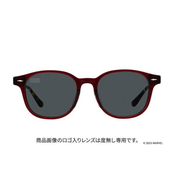  「MARVEL COLLECTION デッドプール & ウルヴァリン  ウェリントン型 サングラス | 紫外線対策 UVカット  」|サングラス|