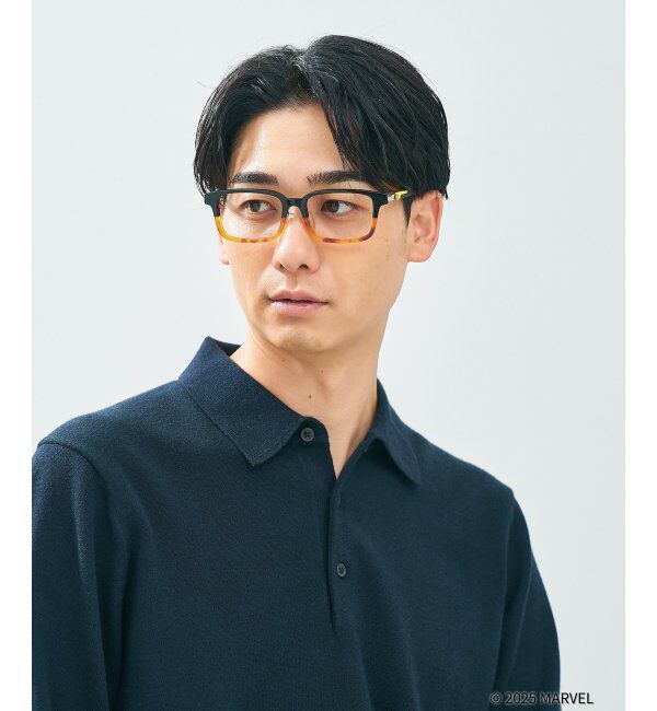  「MARVEL COLLECTION【ウルヴァリン モデル】 メガネ | 伊達メガネ 度付き   レンズ交換券付」|メガネ|