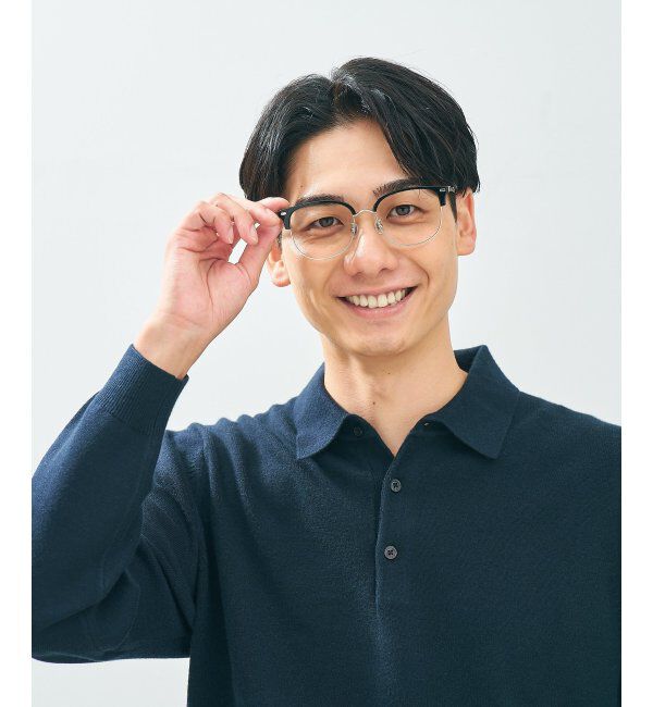  「Zoff｜CLASSIC メガネ | サーモント グランパコア 伊達メガネ 度付き 読書 ビジネス   レンズ交換券付」|メガネ|