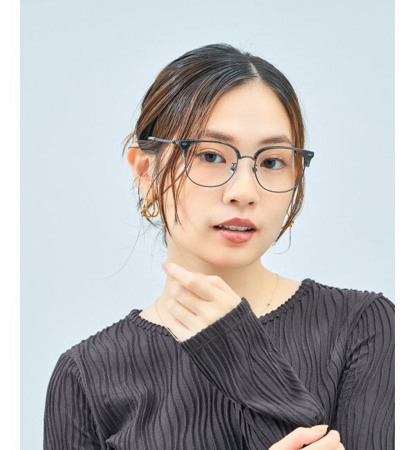  「Zoff｜CLASSIC メガネ | サーモント グランパコア 伊達メガネ 度付き 読書 ビジネス   レンズ交換券付」|メガネ|