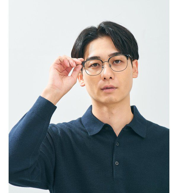  「Zoff｜CLASSIC メガネ | サーモント グランパコア 伊達メガネ 度付き 読書 ビジネス   レンズ交換券付」|メガネ|