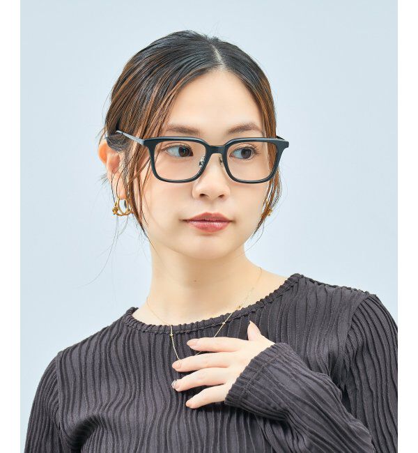  「Zoff｜UNITED ARROWS メガネ | [Stylish] 伊達メガネ 度付き ユナイテッドアローズ   レンズ交換券付」|メガネ|