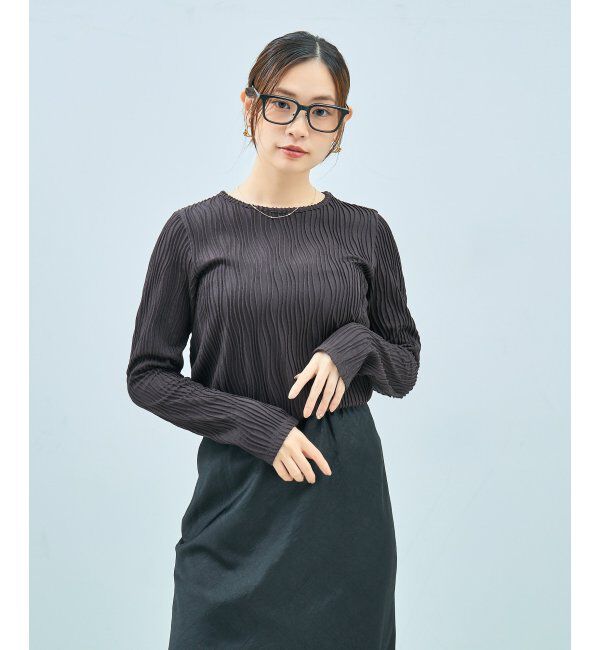  「Zoff｜UNITED ARROWS メガネ | [Stylish] 伊達メガネ 度付き ユナイテッドアローズ   レンズ交換券付」|メガネ|