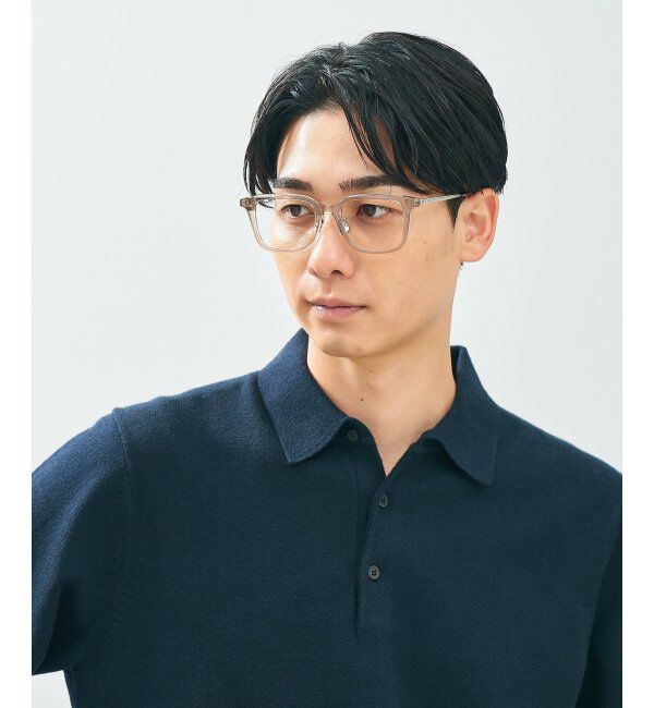  「Zoff｜UNITED ARROWS メガネ | [Stylish] 伊達メガネ 度付き ユナイテッドアローズ   レンズ交換券付」|メガネ|