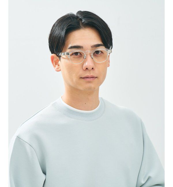  「Zoff｜UNITED ARROWS メガネ | [Luxe] 伊達メガネ 度付き ユナイテッドアローズ   レンズ交換券付」|メガネ|