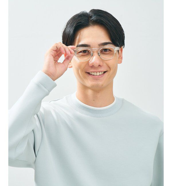  「Zoff｜UNITED ARROWS メガネ | [Luxe] 伊達メガネ 度付き ユナイテッドアローズ   レンズ交換券付」|メガネ|