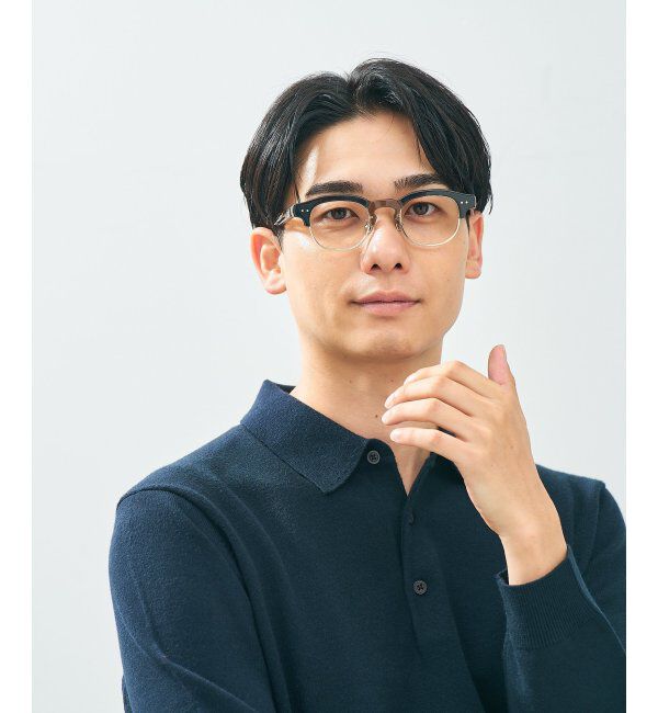  「Zoff｜UNITED ARROWS メガネ | [Luxe] 伊達メガネ 度付き ユナイテッドアローズ   レンズ交換券付」|メガネ|